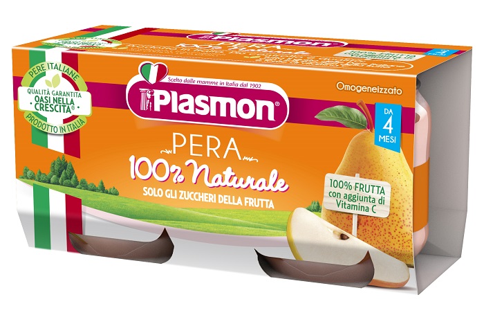 PLASMON OMOGENEIZZATO PERA 2 X 80 G - farmasconti.eu