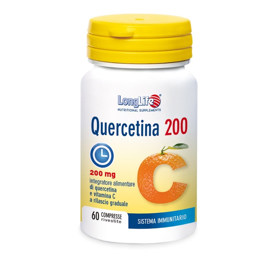 LONGLIFE QUERCETINA 200 60 COMPRESSE RIVESTITE - farmasconti.eu