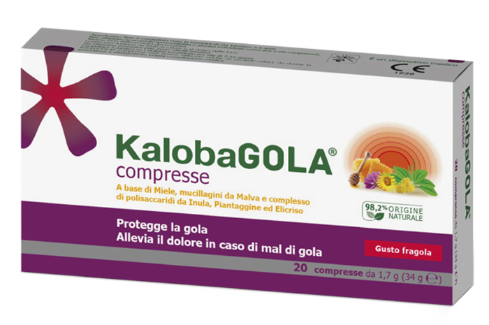 KALOBAGOLA 20 COMPRESSE FRAGOLA - farmasconti.eu
