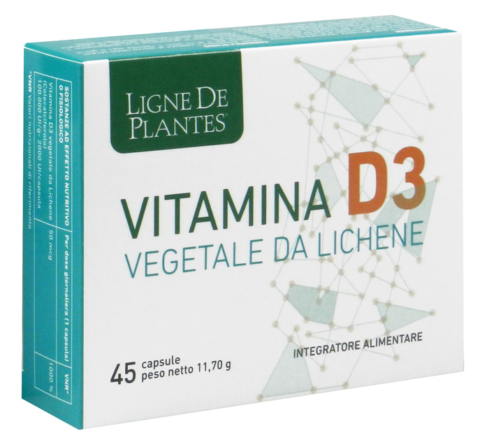 LIGNE DE PLANTES VITAMINA D3 VEGETALE 45 CAPSULE - farmasconti.eu