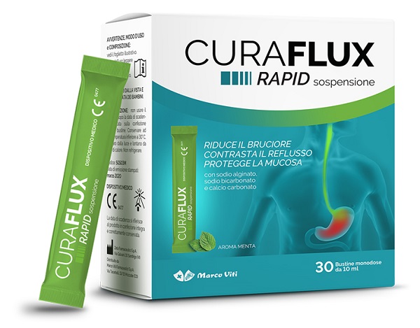 CURAFLUX RAPID SOSPENSIONE ORALE 30 BUSTINE - farmasconti.eu