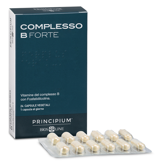 PRINCIPIUM COMPLESSO B FORTE 24 CAPSULE VEGETALI - farmasconti.eu