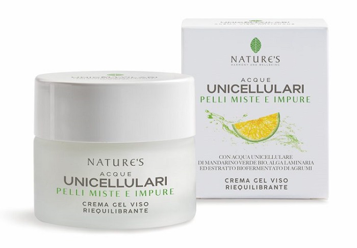 NATURE'S ACQUE UNICELLULARI CREMA GEL VISO RIEQUILIBRANTE 50 ML - farmasconti.eu
