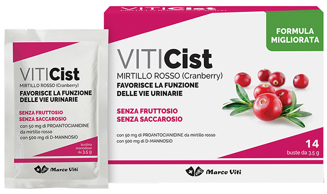 VITICIST MIRTILLO SENZA FRUTTOSIO 14 BUSTINE - farmasconti.eu
