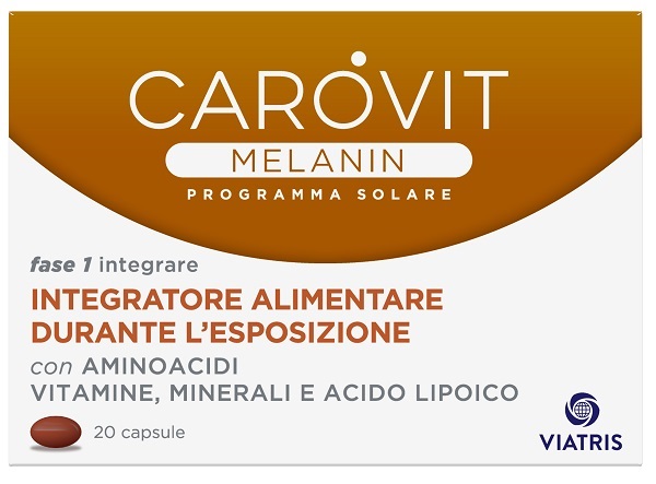 CAROVIT MELANIN PROGRAMMA SOLARE 20 CAPSULE - farmasconti.eu