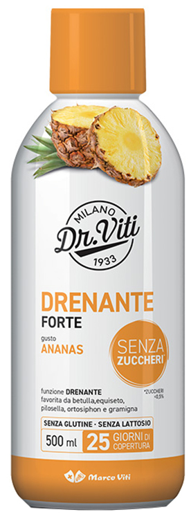 DRENANTE FORTE ANANAS 500 ML - farmasconti.eu
