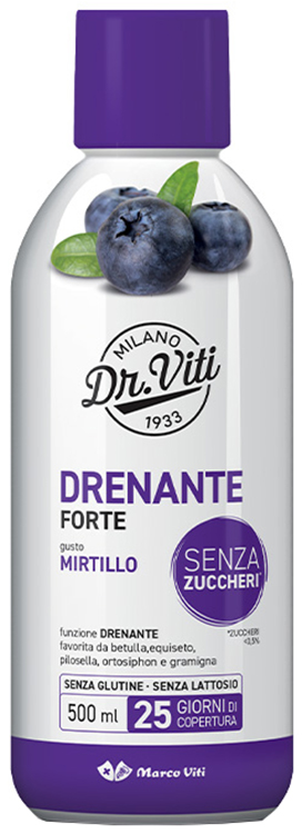 DRENANTE FORTE MIRTILLO 500 ML - farmasconti.eu