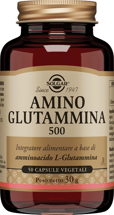 AMINO GLUTAMMINA 500 50 CAPSULE VEGETALI - farmasconti.eu