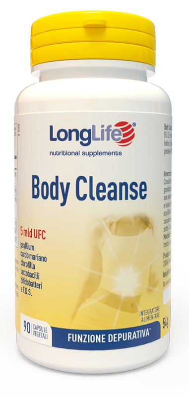 LONGLIFE BODY CLEANSE 90 CAPSULE VEGETALI - farmasconti.eu