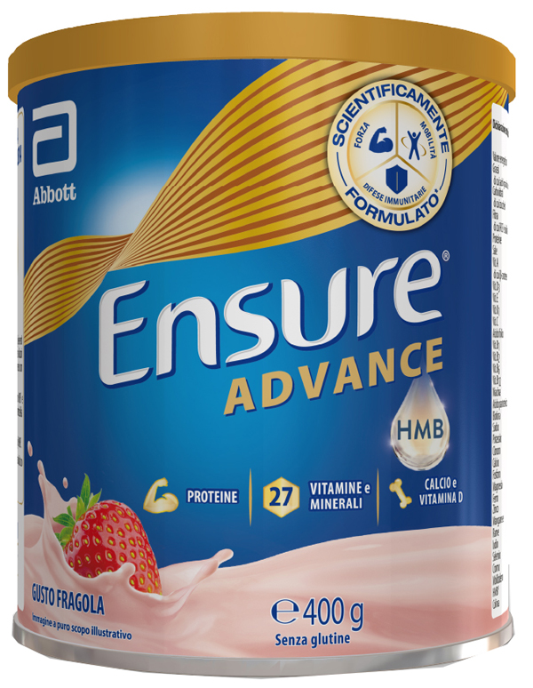 ENSURE ADVANCE FRAGOLA 400 G - farmasconti.eu
