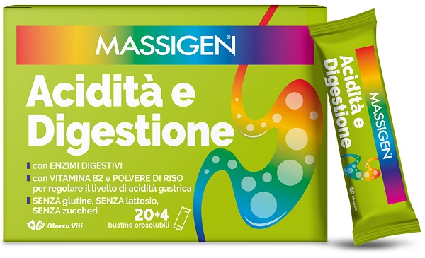 MASSIGEN ACIDITA' E DIGESTIONE 24 STICKPACK - farmasconti.eu