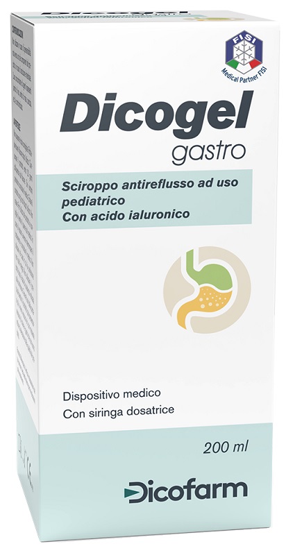 SCIROPPO ANTIREFLUSSO PEDIATRICO DICOGEL GASTRO 200 ML - farmasconti.eu