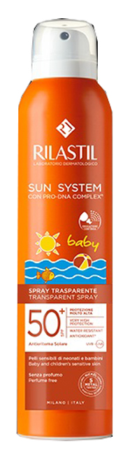 RILASTIL SUN SYSTEM BABY SPRAY VAPO SPF50+ 200 ML - farmasconti.eu