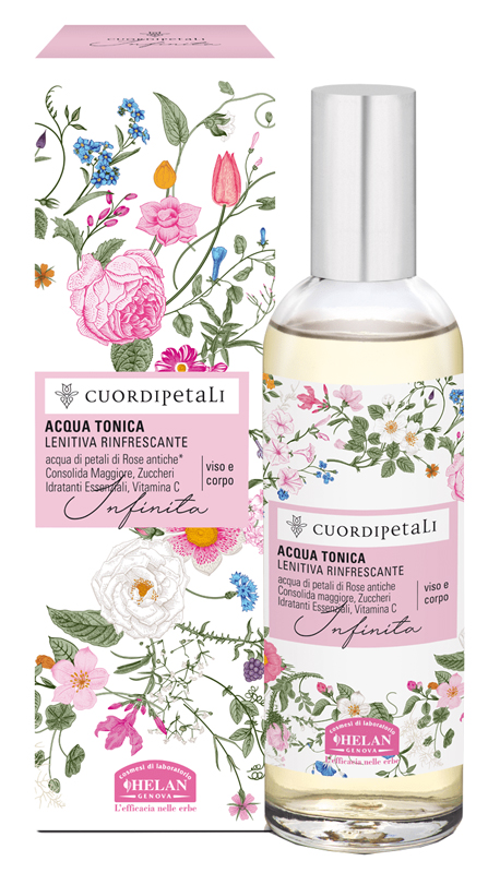 CUOR DI PETALI INFINITA ACQUA TONICA LENITIVA RINFRESCANTE 100 ML - farmasconti.eu