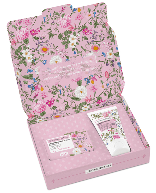 CUOR DI PETALI SET CREMA MANI 50 ML + SAPONETTA 100 G - farmasconti.eu