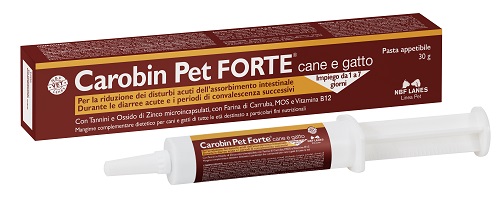 CAROBIN PET FORTE PASTA 30 G - farmasconti.eu