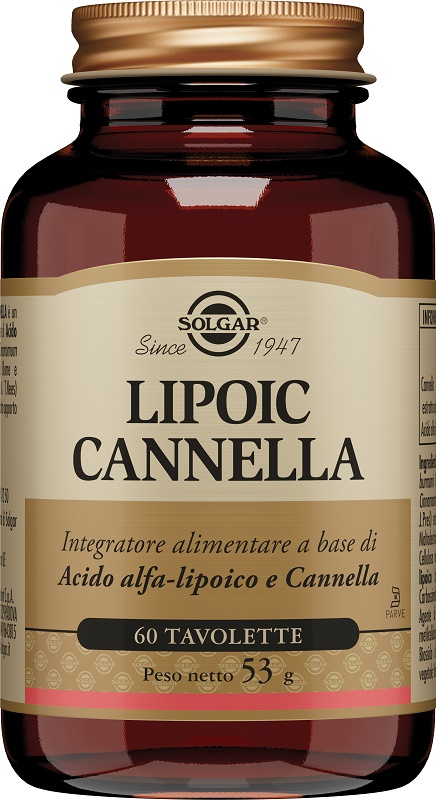 LIPOIC CANNELLA 60 TAVOLETTE - farmasconti.eu