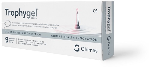 GEL VAGINALE MUCOMIMETICO TROPHYGEL GHIMAS 9 APPLICATORI MONOUSO DA 1 ML - farmasconti.eu