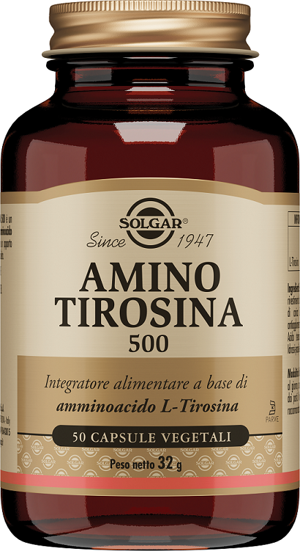 AMINO TIROSINA 500 50 CAPSULE VEGETALI - farmasconti.eu