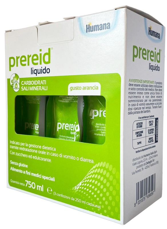 PREREID LIQUIDO 3 PEZZI DA 250 ML HUMANA - farmasconti.eu