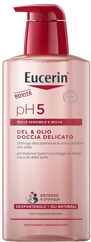 EUCERIN GEL & OLIO DOCCIA DELICATO 400 ML - farmasconti.eu