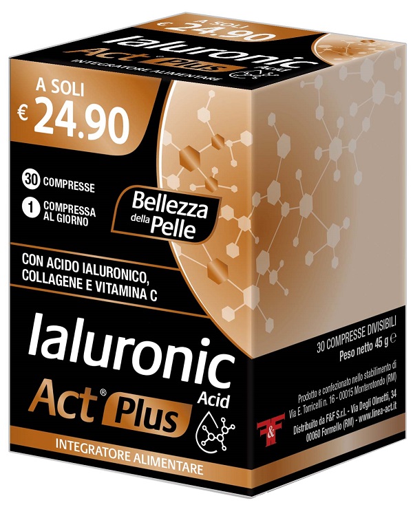 IALURONIC ACID ACT PLUS 30 COMPRESSE DIVISIBILI - farmasconti.eu