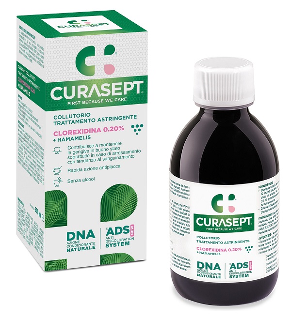 CURASEPT COLLUTORIO ADS DNA TRATTAMENTO ASTRINGENTE 200 ML - farmasconti.eu