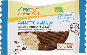 ZER% GLUTINE GALLETTE MAIS RICOPERTE DI CIOCCOLATO AL LATTE BIO 32 G - farmasconti.eu