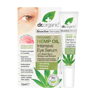 DR ORGANIC HEMP OIL OLIO DI CANAPA EYE SERUM SIERO CONTORNO OCCHI 15 ML - farmasconti.eu