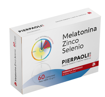 MELATONINA ZINCO SELENIO PIERPAOLI 60 COMPRESSE - farmasconti.eu