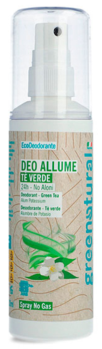 GREENATURAL DEO ALLUME TE VERDE 100 ML - farmasconti.eu