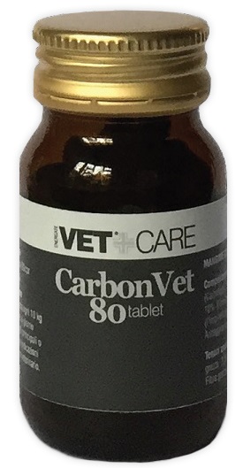 VETCARE CARBONVET 80 COMPRESSE 500 MG - farmasconti.eu
