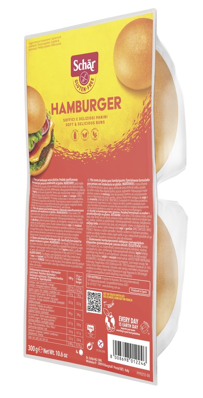 SCHAR HAMBURGER SENZA LATTOSIO 300 G - farmasconti.eu