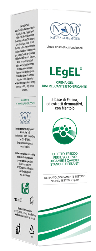 LEGEL CREMA-GEL RIFRESCANTE E TONIFICANTE PER GAMBE 150 ML - farmasconti.eu