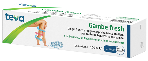 GAMBE FRESH TEVA GEL 100 ML - farmasconti.eu