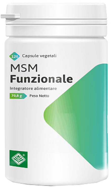 MSM FUNZIONALE 120 CAPSULE DA 590 MG - farmasconti.eu