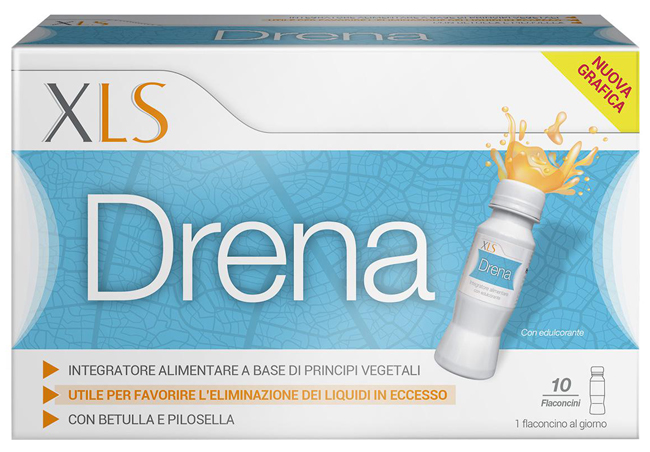 XLS DRENA 10 FLACONCINI X 10 ML - farmasconti.eu