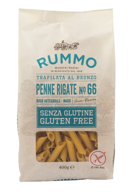 RUMMO PENNE RIGATE N66 DI RISO INTEGRALE E MAIS 400 G - farmasconti.eu