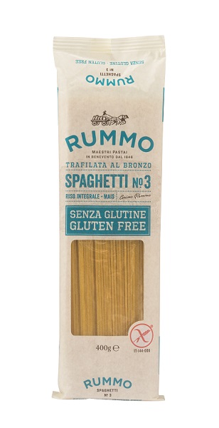 RUMMO SPAGHETTI N3 DI RISO INTEGRALE E MAIS 400 G - farmasconti.eu