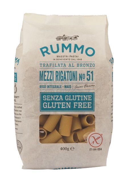 RUMMO MEZZI RIGATONI N51 DI RISO INTEGRALE E MAIS 400 G - farmasconti.eu