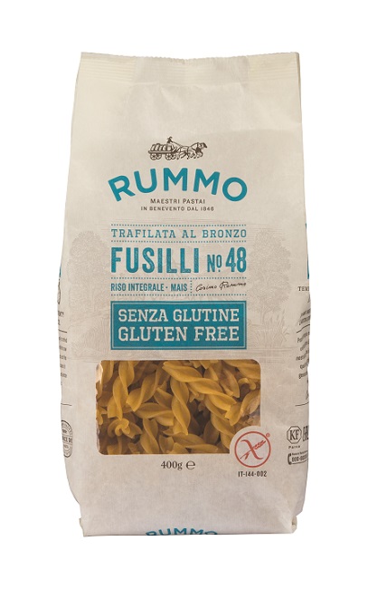 RUMMO FUSILLI N48 DI RISO INTEGRALE E MAIS 400 G - farmasconti.eu