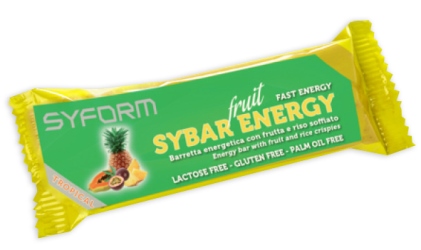SYBAR ENERGY FRUIT BARRETTA TROPICAL 40 G - farmasconti.eu