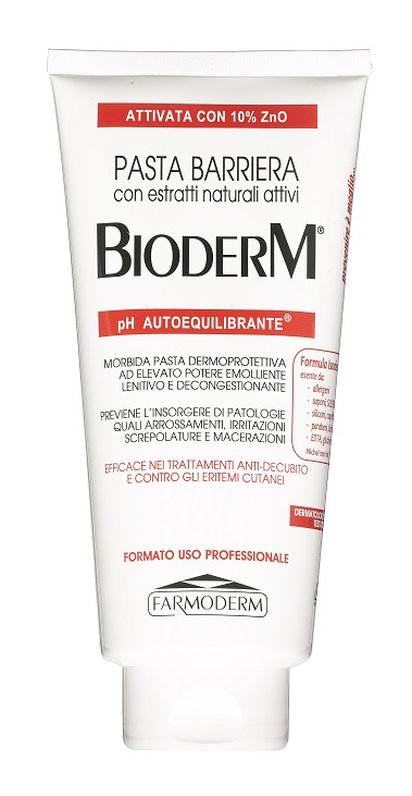 BIODERM PASTA BARRIERA TRASPIRANTE PH AUTOEQUILIBRANTE CON 10% ZINCO 300 ML - farmasconti.eu