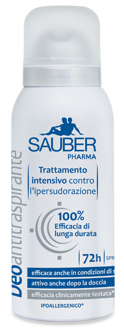 SAUBER ANTITRASPIRANTE 72 ORE SPRAY - farmasconti.eu