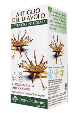 ARTIGLIO DEL DIAVOLO ESTRATTO INTEGRALE 200 ML - farmasconti.eu