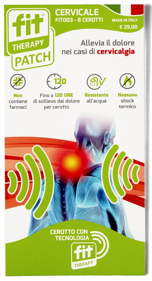CEROTTO FIT THERAPY CERVICALE 8 PEZZI - farmasconti.eu