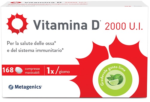 VITAMINA D 2000 UI 168 COMPRESSE MASTICABILI - farmasconti.eu