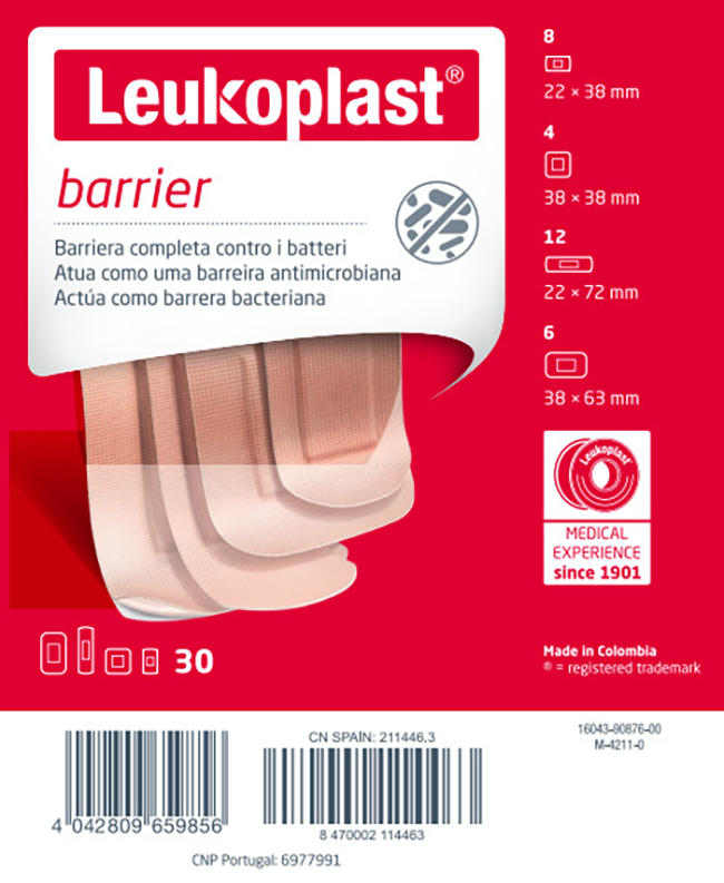 LEUKOPLAST BARRIER 30 PEZZI ASSORTITI - farmasconti.eu