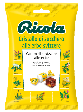 RICOLA CRISTALLO ZUCCHERO ERBE 78 G - farmasconti.eu
