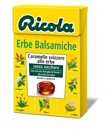 RICOLA ERBE BALSAMICHE SENZA ZUCCHERO 50 G - farmasconti.eu